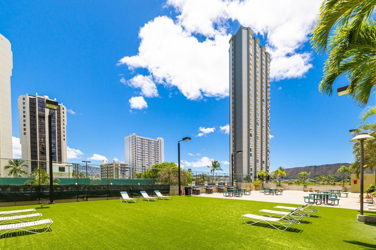 Waikiki Sunset Mountain View Near Beach With Parking 檀香山 外观 照片